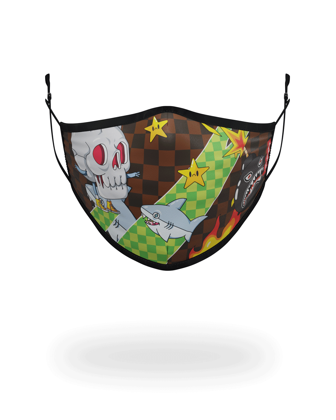 WTF THUNDER SHARK FACE MASK